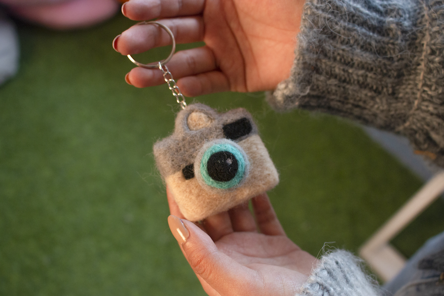 Cute felt camera